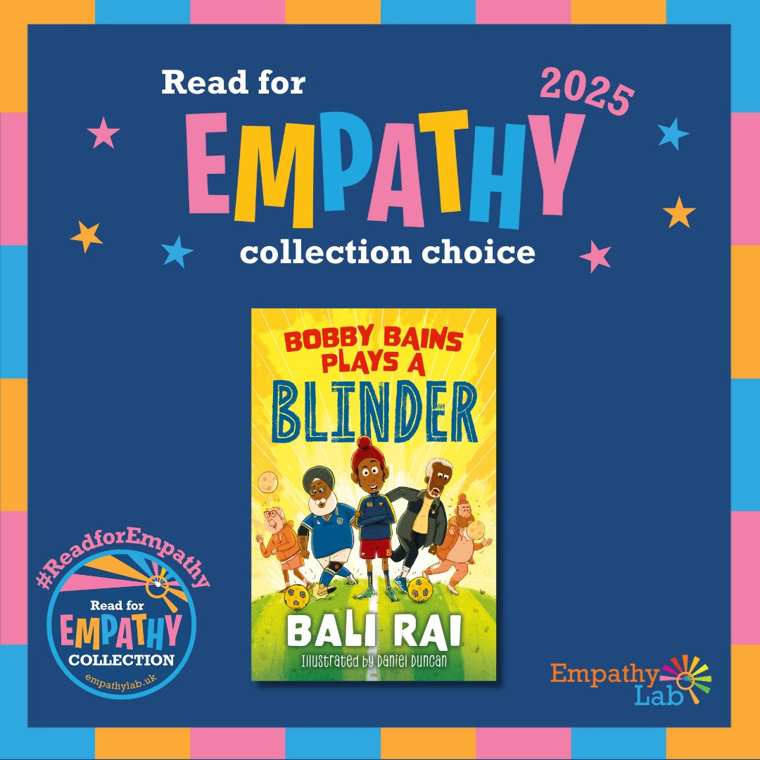 EmpathyLabUK (@empathylabuk) on Twitter photo 🎙️INTRODUCING the 2025 #ReadforEmpathy collection 🔎💫
⭐ April's Garden, Isla McGuckin & Catalina Echeverri
⭐ Best of All, <a href="/SmritiPH/">Smriti Halls</a> & <a href="/chaayaprabhat/">Chaaya</a>
⭐ Bird Boy, written by <a href="/catherinebruton/">catherine bruton</a>
⭐ Bobby Bains Plays a Blinder, written by <a href="/balirai/">bali rai</a>, illustrated by Daniel Duncan 🎙️INTRODUCING the 2025 #ReadforEmpathy collection 🔎💫
⭐ April's Garden, Isla McGuckin & Catalina Echeverri
⭐ Best of All, <a href="/SmritiPH/">Smriti Halls</a> & <a href="/chaayaprabhat/">Chaaya</a>
⭐ Bird Boy, written by <a href="/catherinebruton/">catherine bruton</a>
⭐ Bobby Bains Plays a Blinder, written by <a href="/balirai/">bali rai</a>, illustrated by Daniel Duncan