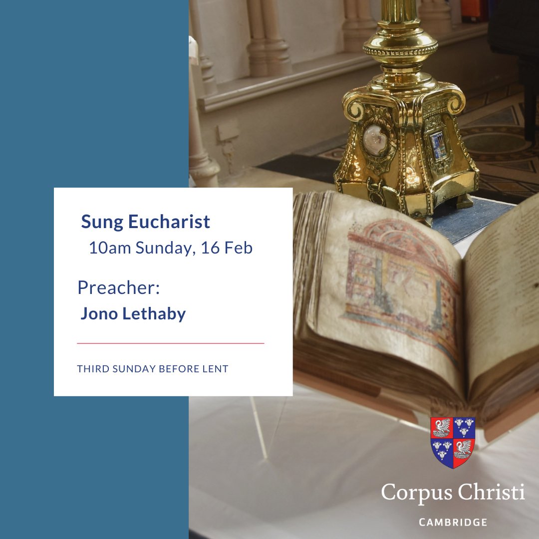 Corpus Christi College Chapel, Cambridge (@corpuscamchapel) on Twitter photo 