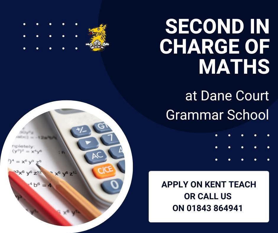 Dane_Court_GS's tweet image. Four great roles up for grabs. kent-teach.com/School/Directo…