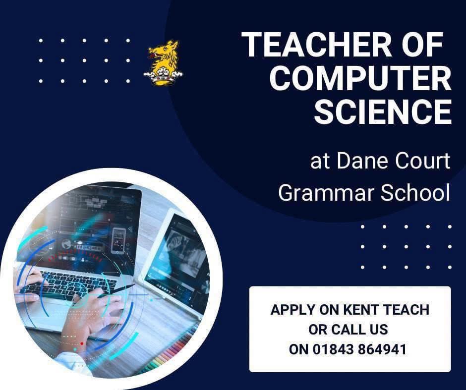 Dane_Court_GS's tweet image. Four great roles up for grabs. kent-teach.com/School/Directo…