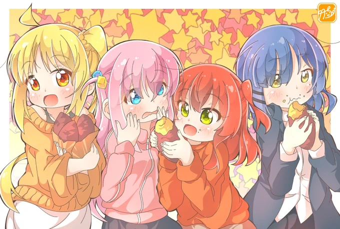 こんばんはでゲソ!('ω')ノ今朝から殺到していた皆さんからのリプへのお返事が、やっと終わりました今日もお疲れ様でした～*\(๑'▽`๑)/*。#ぼっち・ざ・ろっく #ぼざろ2期 