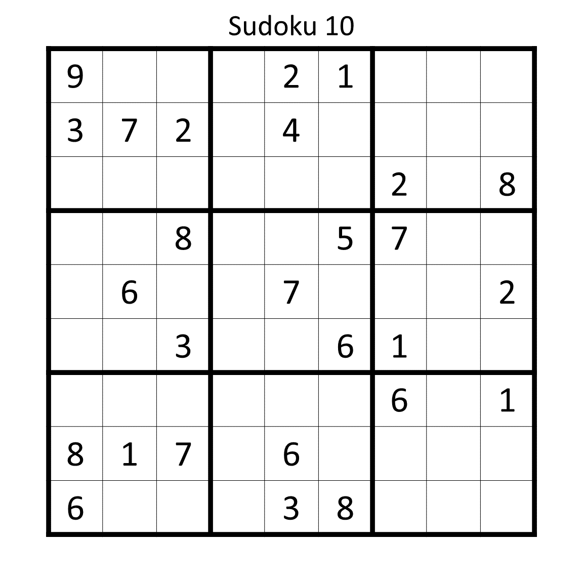 Sudoku_Store's tweet image. Today&apos;s challenge is here: a Hard Sudoku (10) puzzle for those who love to push their limits!  😀

Test your skills and share your solve time. Are you ready to conquer this one?

#BrainTeasers #Sudoku #SudokuChallenge #BrainWorkout #DailySudoku #HardSudoku