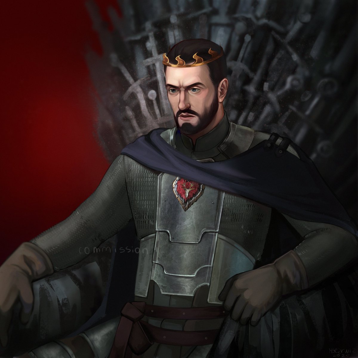 lghtswrd's tweet photo. Commission! 🔥
#GameOfThrones #ASOIAF #StannisBaratheon https://t.co/wn7mfsMFf8