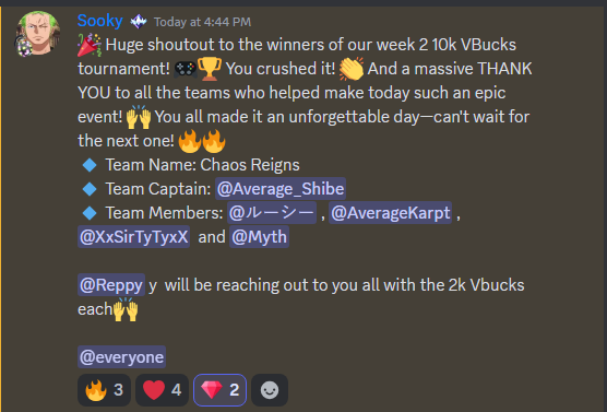 Average_Shibe's tweet photo. Back 2 Back Fortnite Ballistic Champs!
GGs https://t.co/gFggbTJUpS