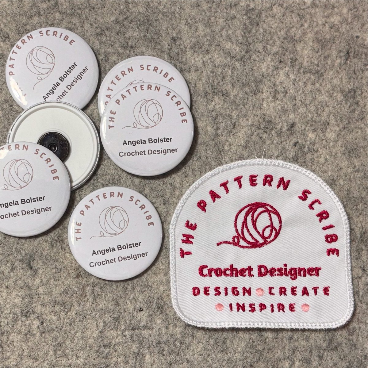 APatternScribe's tweet photo. Who’s getting ready for the #SBSWinners Event 2025?

I won in April 2024, so chuffed! So I’ve made some fridge magnets and embroidered a logo to wear on the day so you can recognise me. 

#MHHSBD #SBSEvent2025 #SBSCrew https://t.co/HAzkct4aa4