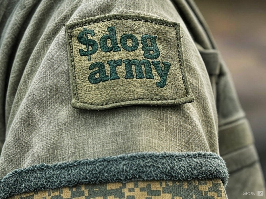 GOOD MORNING $DOG ARMY… Wake up, we have work to do to take $DOG to the moon! Success is guaranteed, but be patient and do your part by posting, liking, sharing, and recruiting… LET’S GO!!!!!