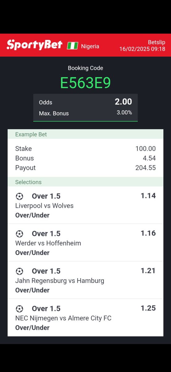 SmileyBets's tweet photo. 2 odds https://t.co/f4k6B2913t