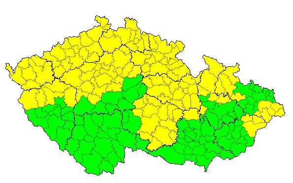 Český hydrometeorologický ústav_VYSTRAHY tweet media