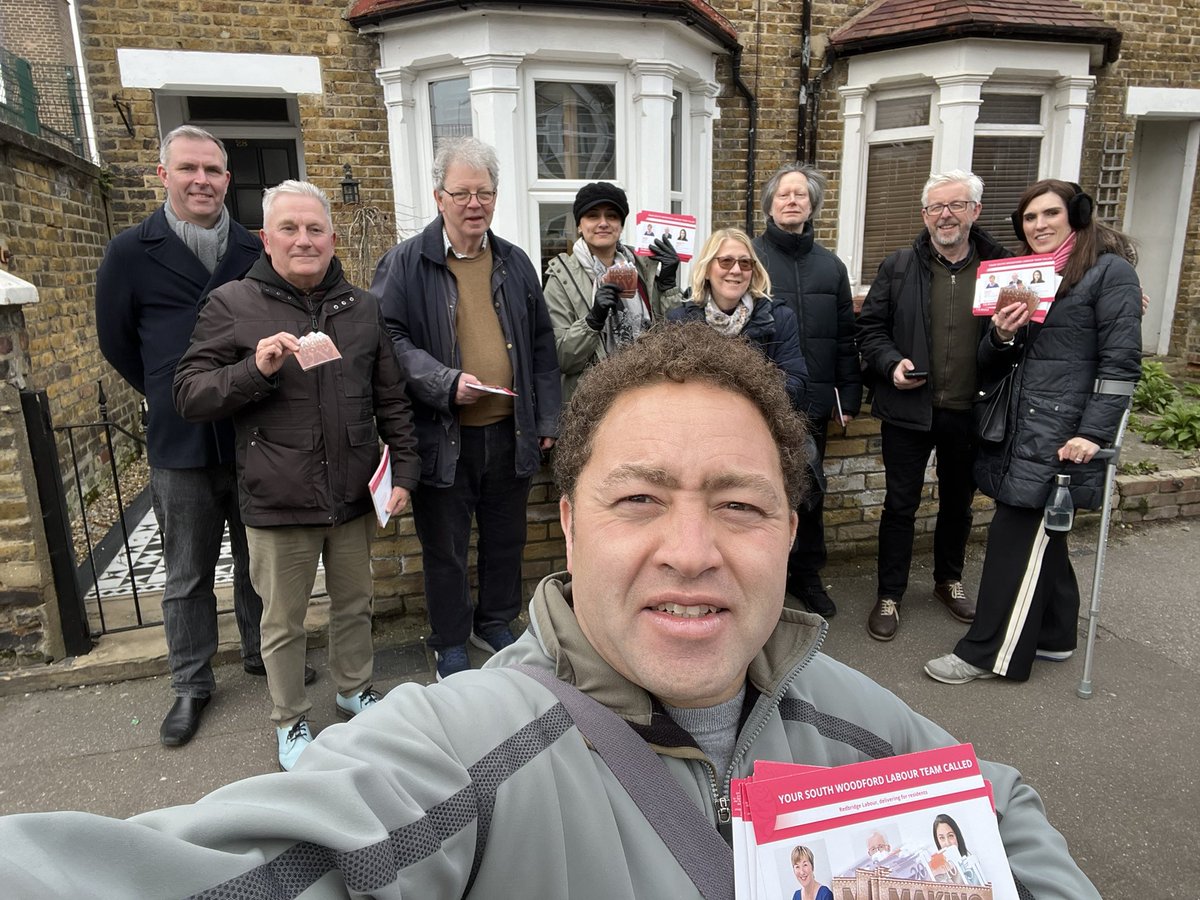 Massive turn out to speak to our voters  in South Woodford with <a href="/KamRai7/">Kam Rai</a> and the excellent <a href="/redbridgelabour/">Redbridge Labour</a> councillors. Pleasing to hear positive stories of improvements and progress, and to take away new challenges.
