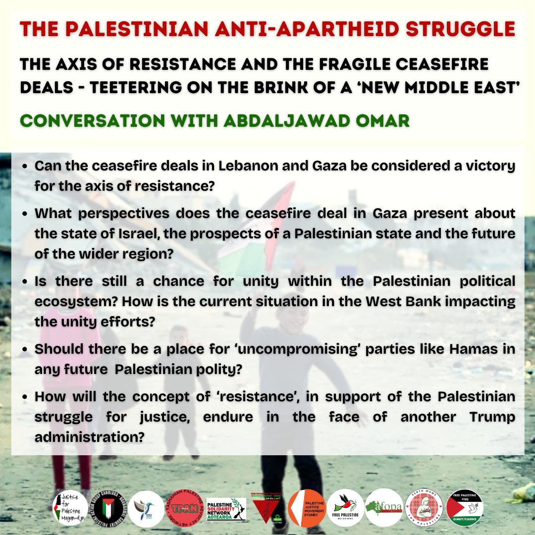 This Wednesday at 7 PM on Zoom.
It’s free, and I’m sure it’ll be a great discussion!
events.humanitix.com/the-palestinia…