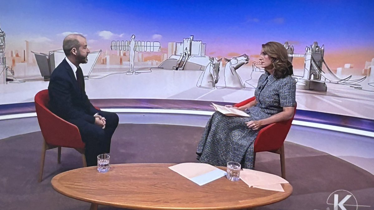 Please BBC, let’s permanently replace the useless Kuenssberg with the actual journalist Victoria Derbyshire. It’s a completely different programme this morning. Far better.