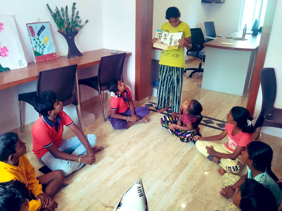 readingkafka's tweet image. Postcards from the rural public libraries. 
Readalouds and story circles are a great way to share stories, interact, reflect, and learn. 
#librariesforall