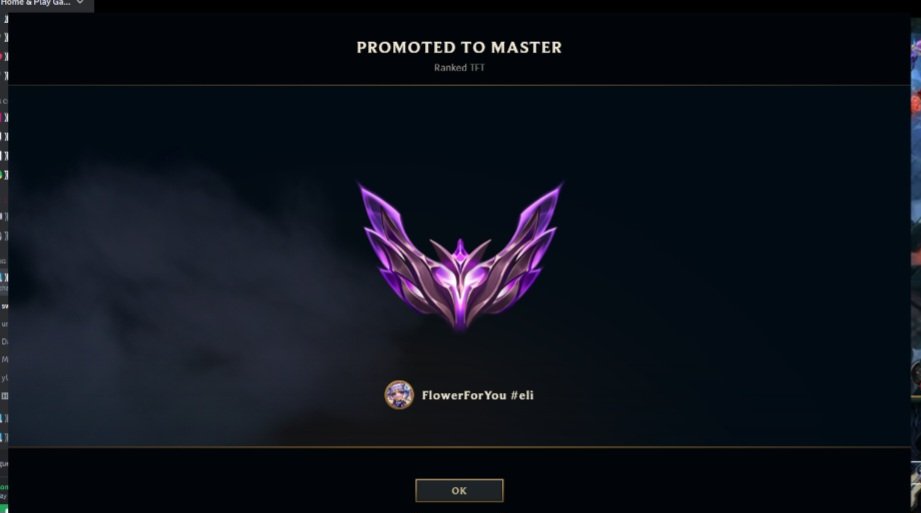 My first set and finally got to masters 😭, took me a lot of games XD i don't wanna say how many. #TeamFightTactics