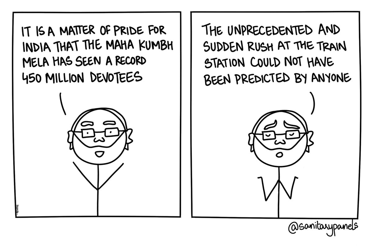 sanitarypanels's tweet photo. #NewDelhiRailwaystation #trainaccident https://t.co/sIEF8Hxi10