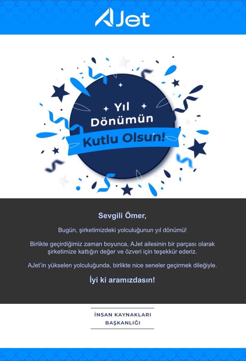 Göz açıp kapayana kadar koca 1 yılı geride bırakmışız , zaman nasıl da hızla akıp geçiyor. Nice güzel yıllarımız ve emniyetli uçuşlarımız olsun. 🙏