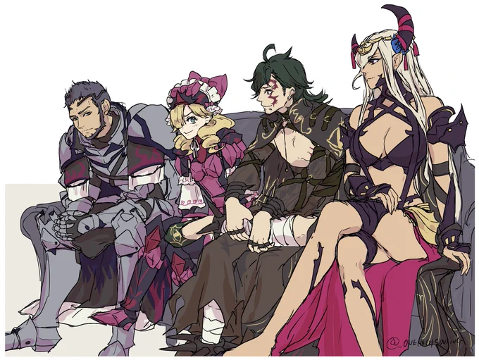 doodle Four Hounds四狗 