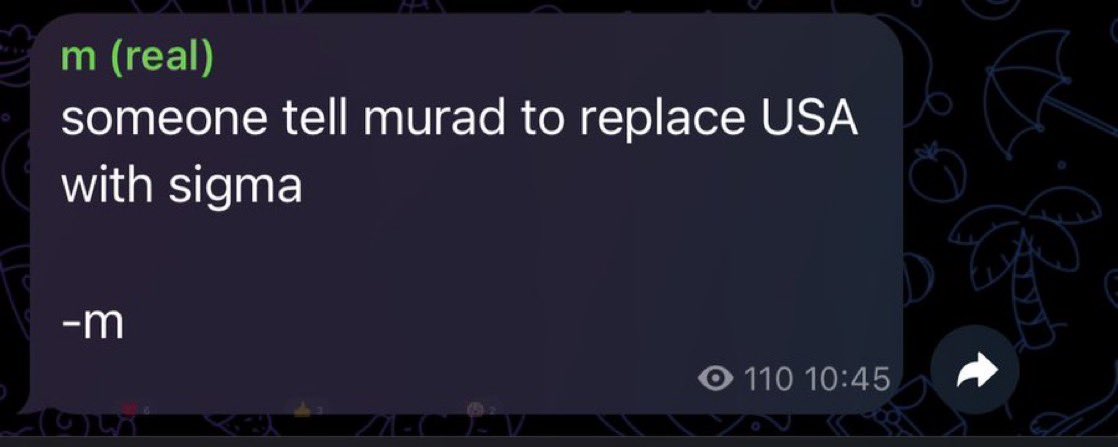 KessyCrypto's tweet image. Free Mitch 🙏🏻 

Sigmas are in control and $Sigma will go on another intergalactic run in due time

Stay patient Stay focused Stay Sigma