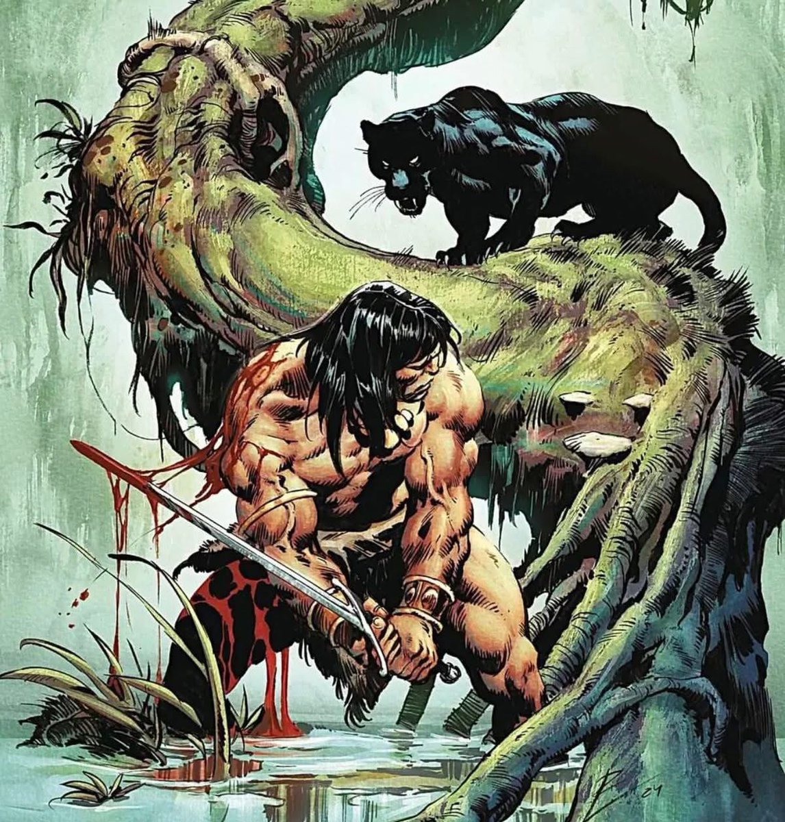 「Conan by Roberto de la Torre 」|Benのイラスト