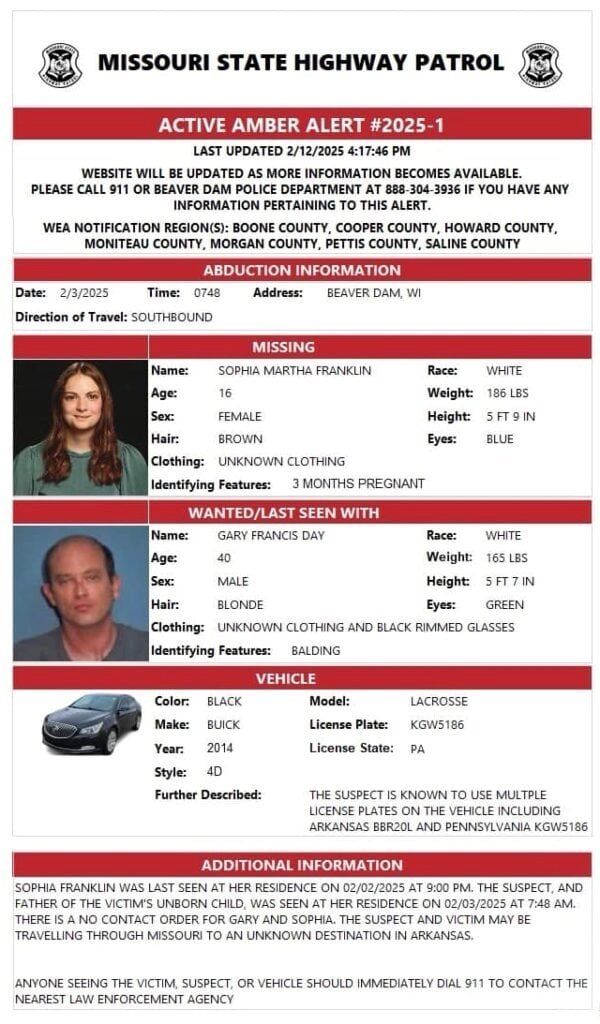 truecrimegisela's tweet image. Where are they 😱 This is the second time he has crossed State lines to abduct her, and she is 16 years old and pregnant with his child now! #SophiaFranklin