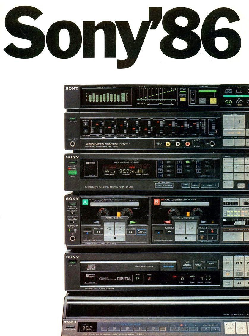 Sony HiFi 1986