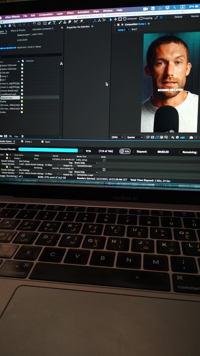 Noureddine 💜 video editor tweet media