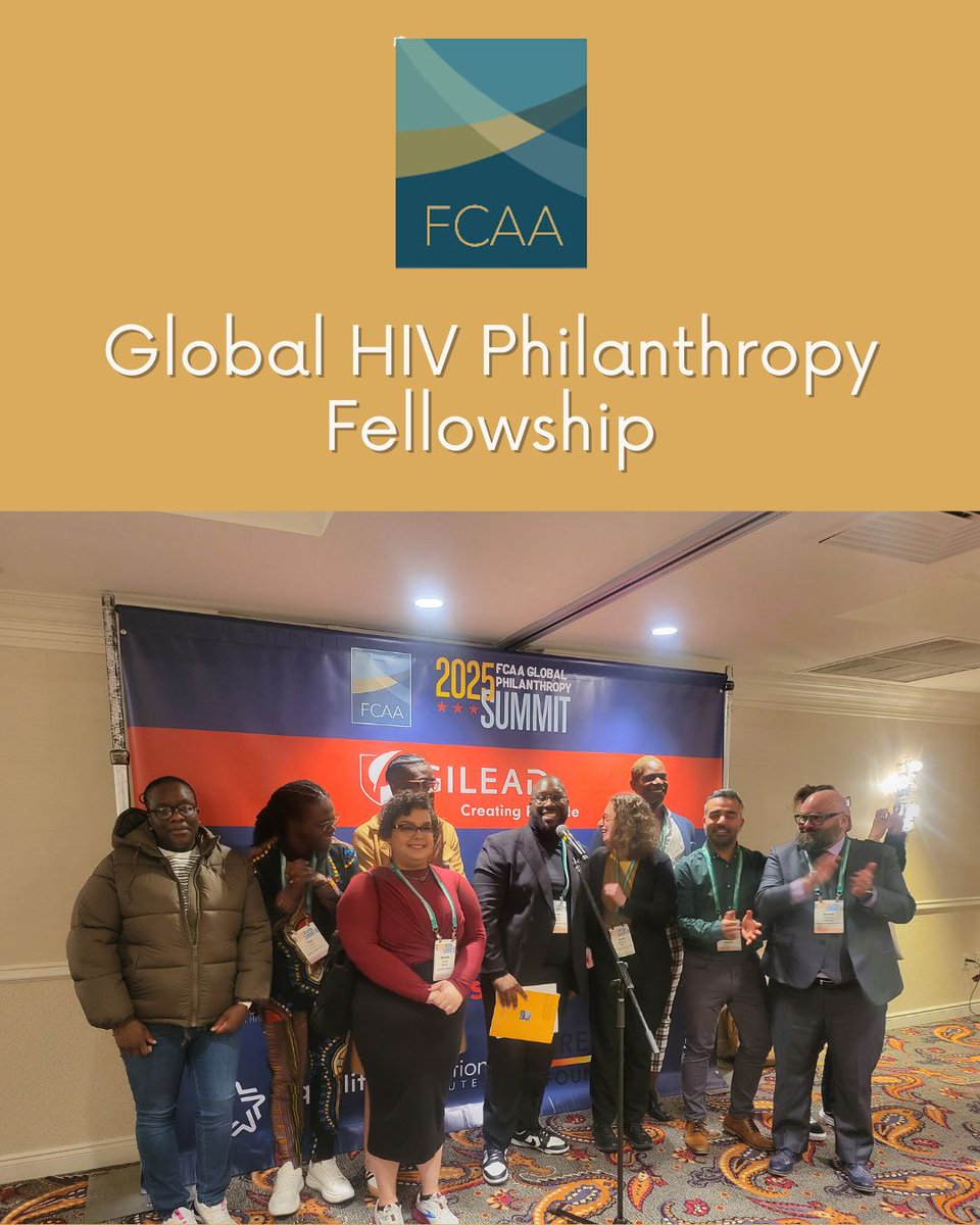 🚨 Exciting News! 🚨

FCAA, with support from ViiV Healthcare, launches the Global HIV Philanthropy Fellowship to empower grantmakers from impacted communities.

Shoutout to Co-Director Melodie Garcia, an inaugural fellow!

Learn more: fcaaids.org/support/fellow…