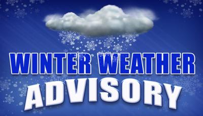 WINTER WEATHER ADVISORY REMAINS IN EFFECT UNTIL 1 AM EST MONDAY...Mixed precipitation. Additional snow and sleet accumulations 3 to 6 inches and ice accumulations around one quarter of an inch. Winds gusting as high as 50 mph. Slow down and use caution while driving !