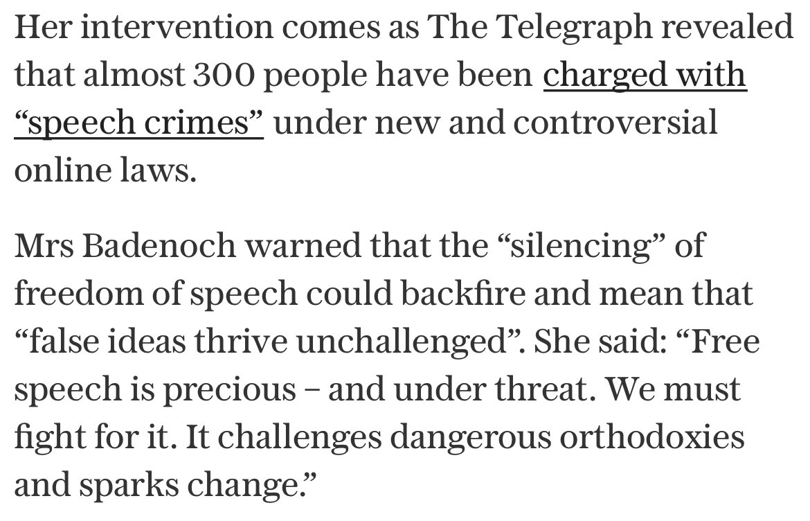 Free speech is a Conservative principle and is under threat. We must fight for it. 

Rules to protect people from perceived harm have over-reached. Being upset or offended shouldn't be the state's concern. 
Silencing free speech harms democracy, culture and individual resilience.