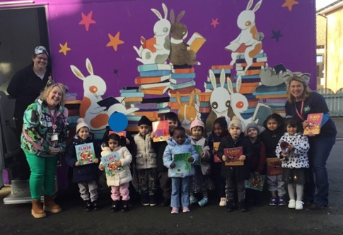 GPAPeterborough's tweet photo. Our preschool children recently enjoyed a visit from the @Literacy_Trust story bus. 🚌📚

They listened beautifully to the storytelling and were all gifted an Elmer book and an activity bag! What a lovely afternoon! ✨ #growth #aspiration #TDETAcademies https://t.co/YR9xYyv6lD