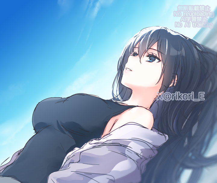 rikori_E's tweet photo. 由宇と青空が描ける喜び（ナインエス） https://t.co/098j5ZhAjs