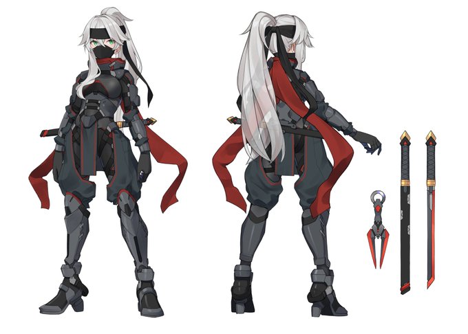 以前ご依頼いただいたOCのスーツデザインです! 