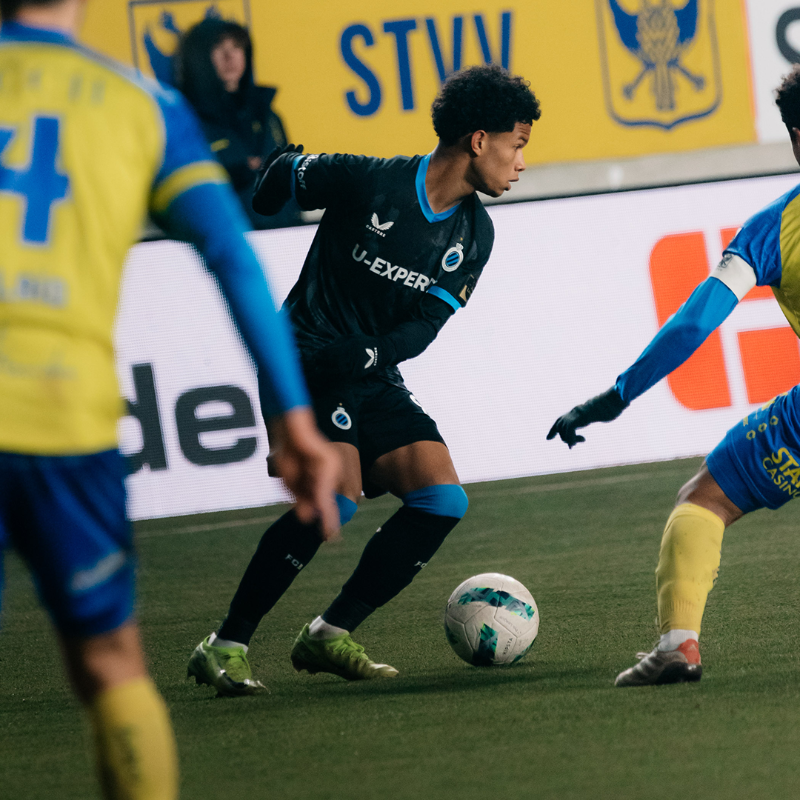 ClubBrugge's tweet photo. Debut with the big boys! ⚡️ #STVVCLU