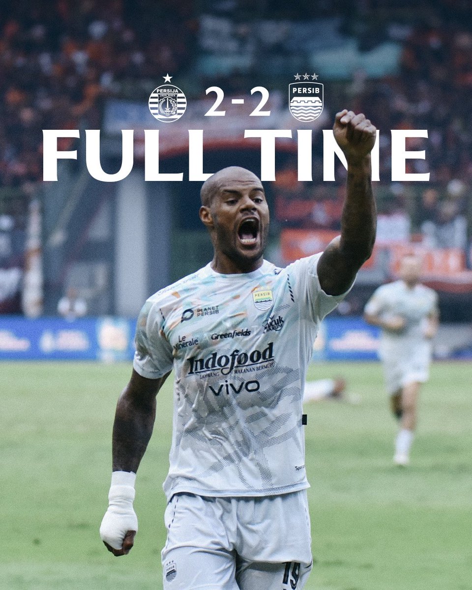 Thriller game. High intensity. Super big match.

This is football madness.

#Persija
#Persib