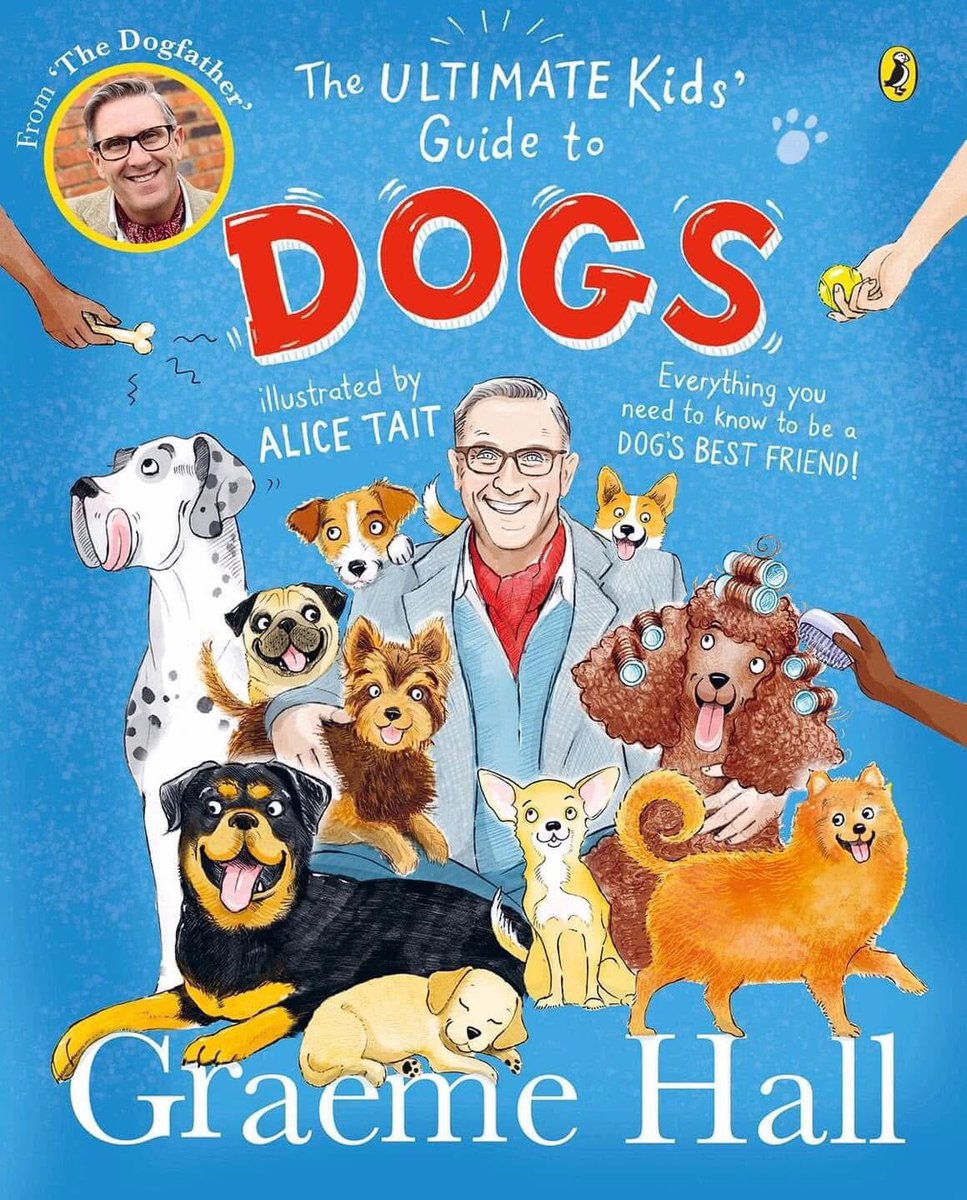 Graeme Hall (@graemedogfather) on Twitter photo The pawfect 🐾 half term read - The Ultimate Kids Guide to Dogs illustrated by the very talented Alice Tait 👏 📖 🐶 ✍️ the pawfect 🐾 read!
Order now - penguin.co.uk/authors/245191…
<a href="/PuffinBooks/">PuffinBooks</a>
#books #author #illustration #kidsbooks #puffinbooks #dogs #doglover The pawfect 🐾 half term read - The Ultimate Kids Guide to Dogs illustrated by the very talented Alice Tait 👏 📖 🐶 ✍️ the pawfect 🐾 read!
Order now - penguin.co.uk/authors/245191…
<a href="/PuffinBooks/">PuffinBooks</a>
#books #author #illustration #kidsbooks #puffinbooks #dogs #doglover