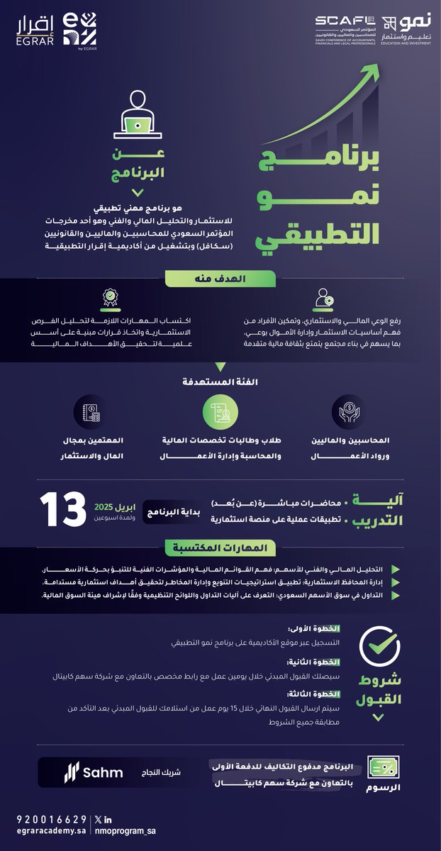 أكاديمية إقرار | للمحاسبين والماليين ورواد الأعمال tweet media