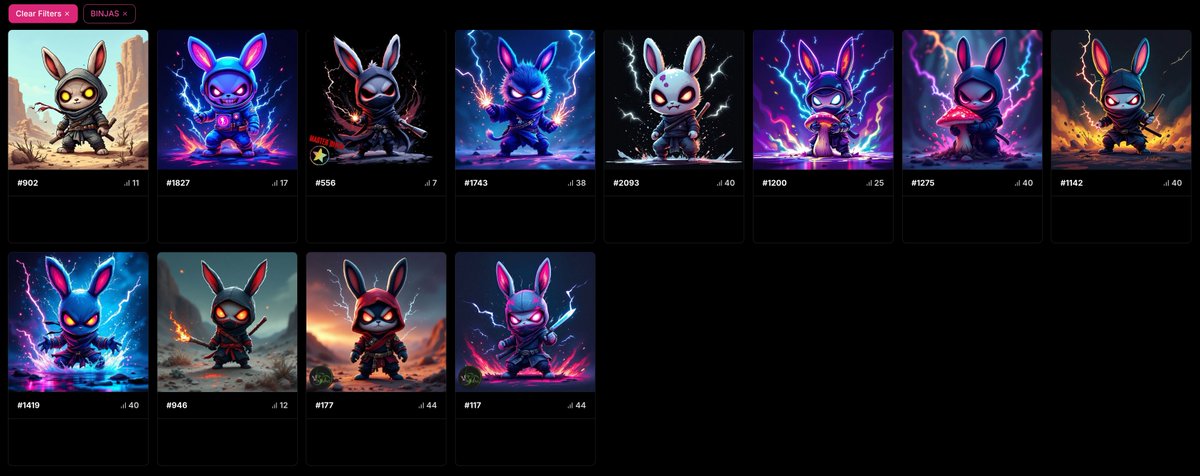 avalonxweb's tweet image. Amazing Binjas by @binjas2025 🔥

stargaze.zone/m/stars10w3px5…