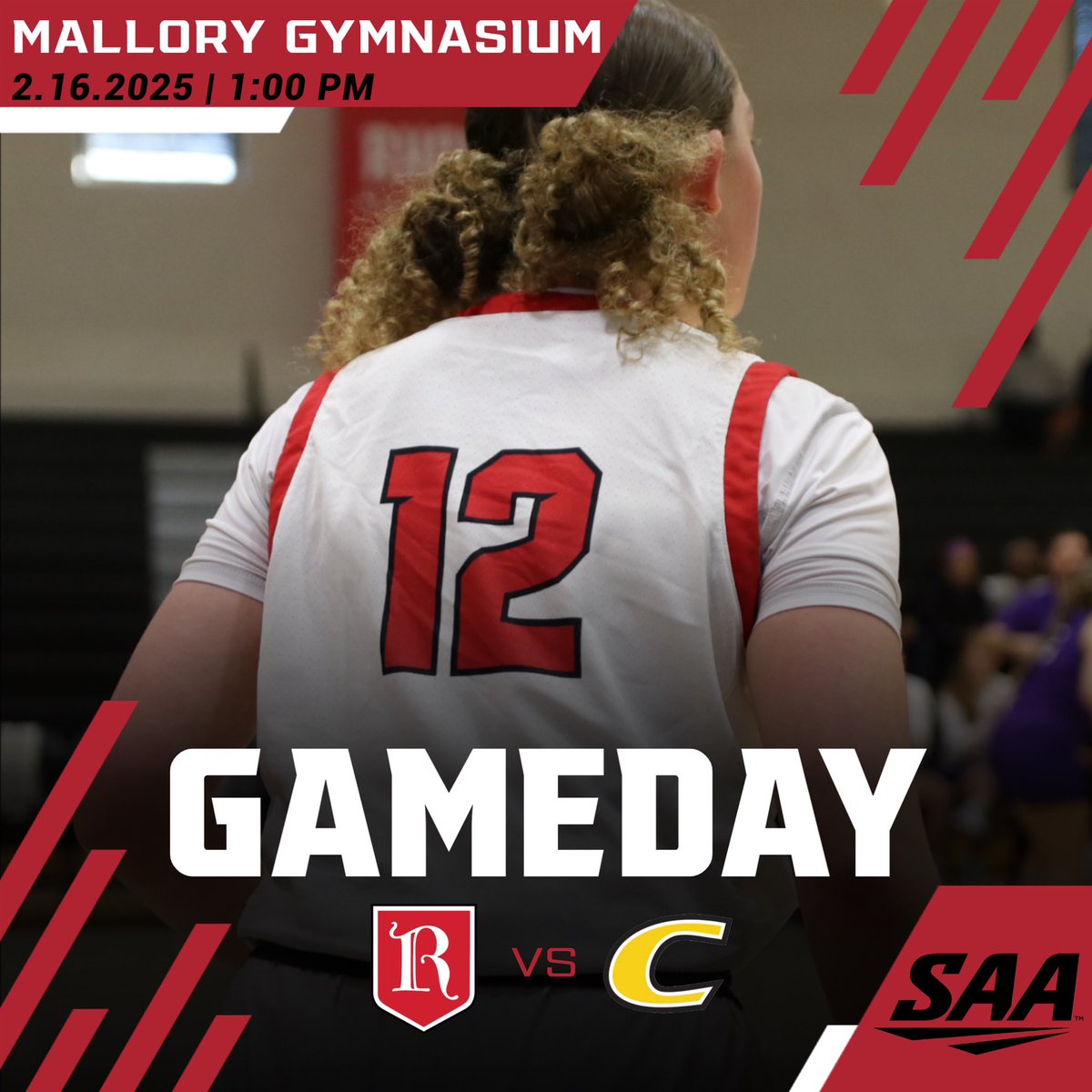 SAA Sunday @ Home🏀

🆚 Centre
🏟️ Mallory Gym
📍 Memphis, Tennessee
⏰ 1:00 PM
📺rhodeslynx.com/sports/2021/1/…
🔗rhodeslynx.com/sidearmstats/w…

#RollLynx
#COMPETE