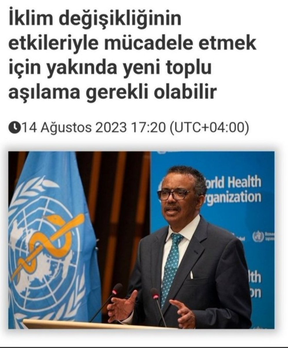 Eğer İkim Kanunu Meclis'ten geçerse 
herkes tıpış tıpış gidip dayatılan aşıları yaptırmak zorunda kalacak.
Haydi sen de #İklimEsareti  ne DUR de