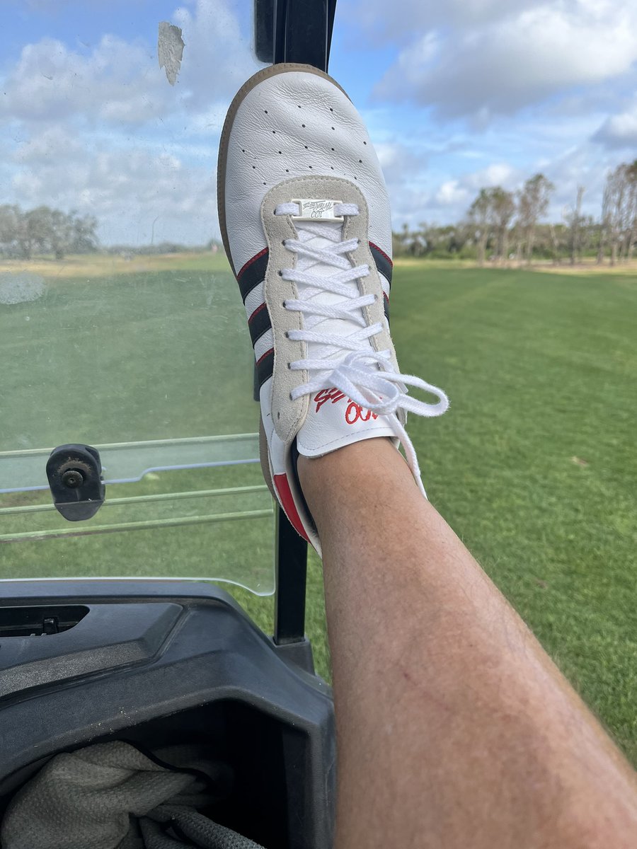 4 pars on the front  nine. I think it’s the shoes!