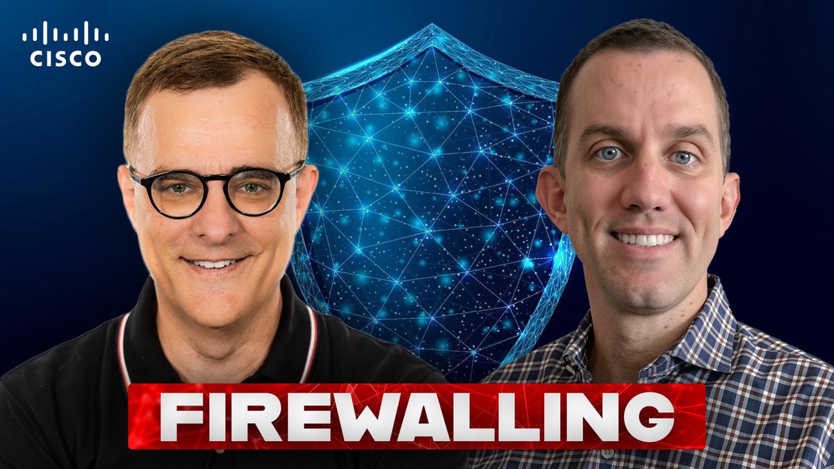 davidbombal's tweet photo. The future of Firewalls 

YouTube videos: https://t.co/z37NtIdfkX

#firewall #firewalls #ai #ebpf #mesh #hybrid #cloud #hypershield #cisco #hack #hacking #hacker #CyberSecurity #ciscoliveemea @CiscoLiveEMEA @Cisco @egregious https://t.co/TbCW0sPAul