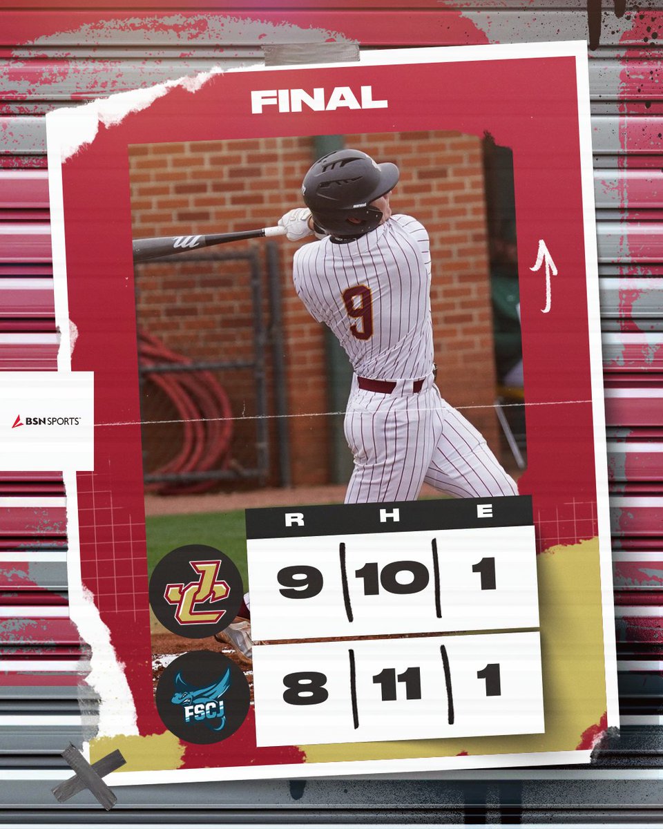 Jones survives a three-run B7 and hangs on for a one-run win at FSCJ. Braden Smith and TJ Dunsford each homer and Bryson Jones goes 3-for-4. Drew Lambert gets the win, Caden Freeman the save.