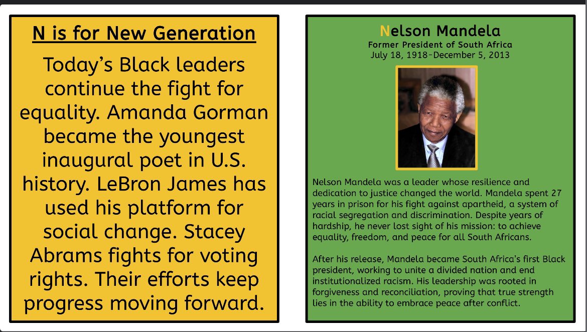 N is for the New Generation! #BlackHistoryMonth2025
