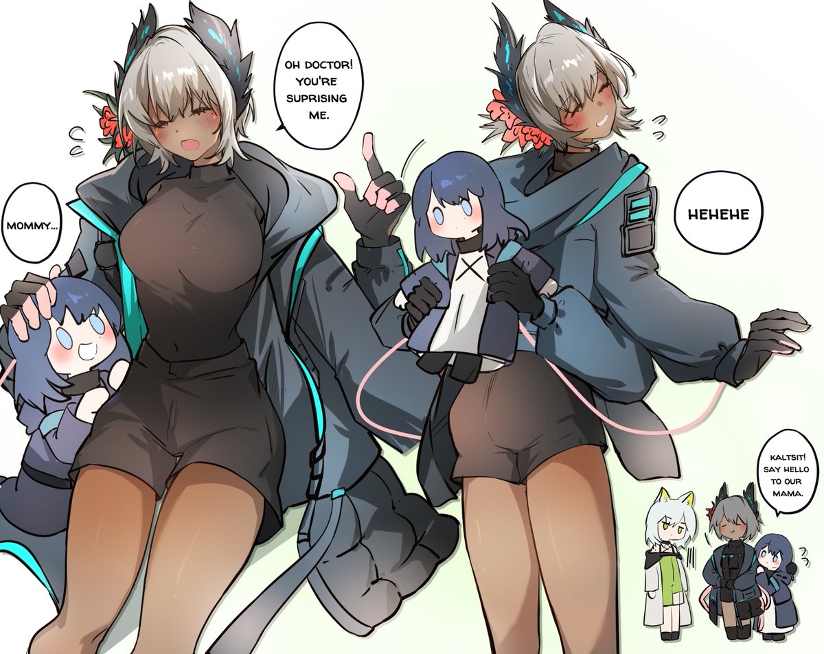 aryamelatii's tweet photo. loving mama in rhodes #Arknights https://t.co/p8UfDiNRYn