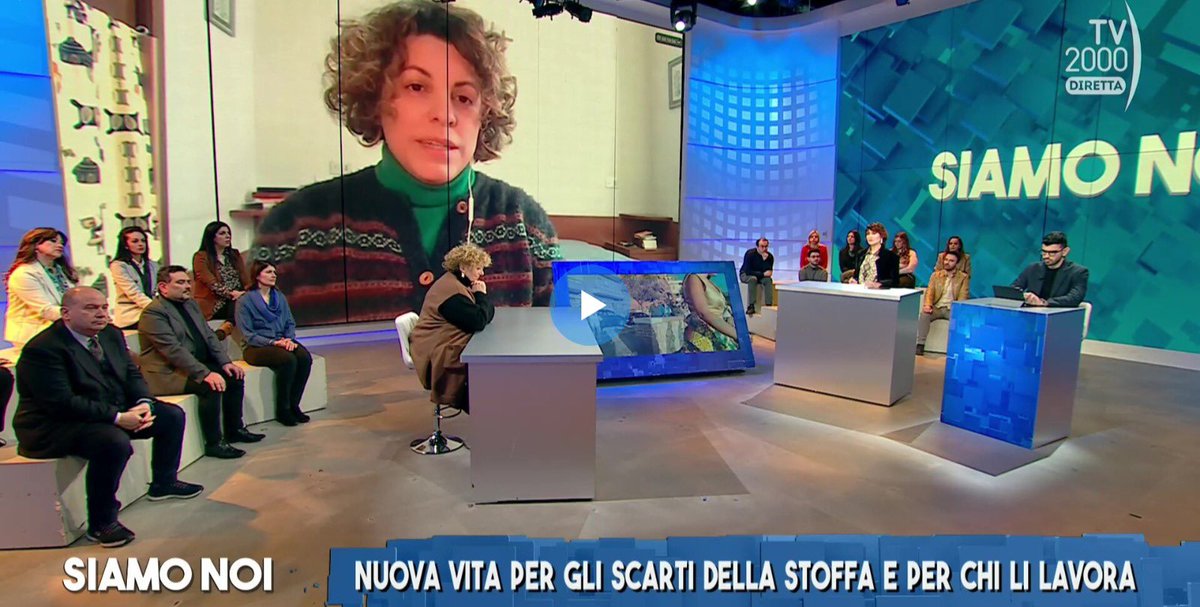 📺 Qualche giorno fa sono stata ospite di Siamo Noi su <a href="/Tv2000/">tv2000</a> per raccontare il progetto di cucito #FilidiSperanza e il nostro impegno nel trasformare tessuti di scarto in moda sostenibile. Un modo per scoprire come la bellezza può nascere dall’inatteso m.youtube.com/watch?v=4TB6EF…