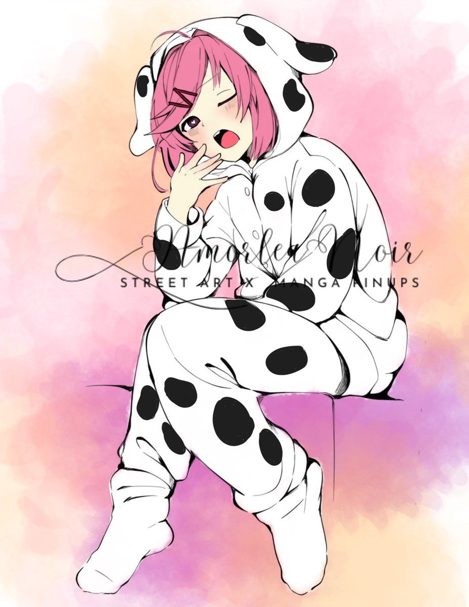AmorleaNoir😙 (@amorleanoir) on Twitter photo Goooood Morning! ☺️ Here's Natsuki in full color! - by <a href="/DJPaintpony/">Rosey PaintPony</a> 😚 #DDLC #FanArt #NatsukiDDLC Goooood Morning! ☺️ Here's Natsuki in full color! - by <a href="/DJPaintpony/">Rosey PaintPony</a> 😚 #DDLC #FanArt #NatsukiDDLC