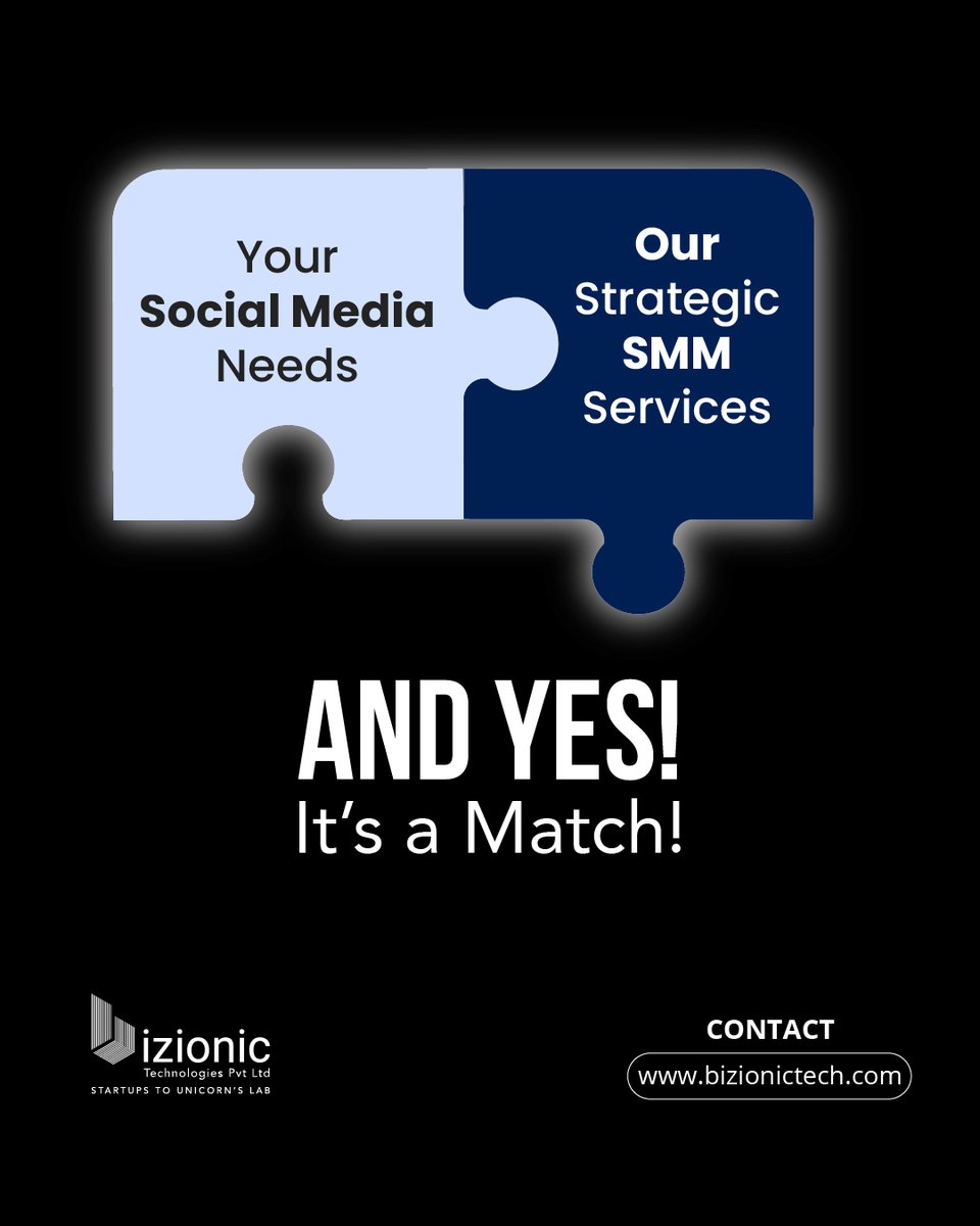 bizionictech's tweet image. 🧩 Your Social Media Needs + Our Strategic SMM Services = The Perfect Match! 🚀
Struggling with brand visibility, engagement, or conversions on social media? We’ve got the missing piece!
bizionictech.com/marketing/serv…
#DetroitTech #SocialMediaMarketing #BizionicTechnologies #SMM #USA
