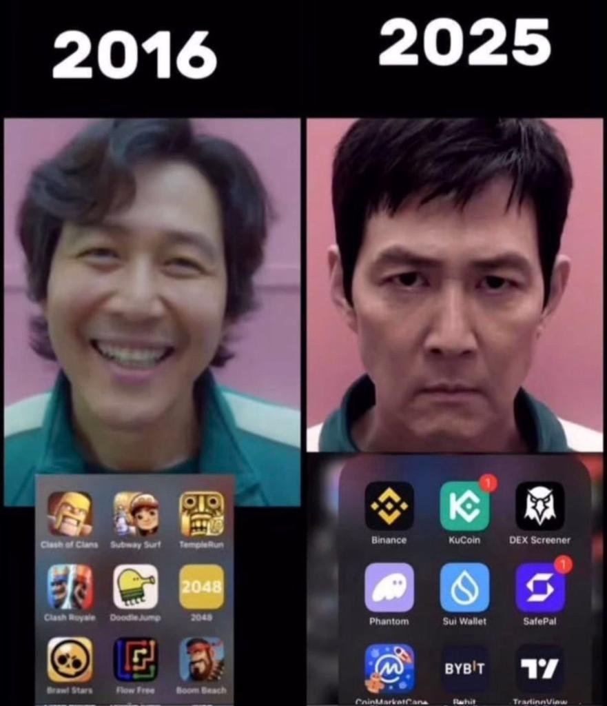 He plays and enjoy his time,but to play with Binance means to with his survival, crypto is not a child play.