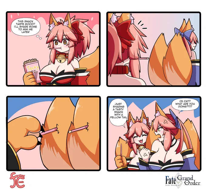 A new stick snack
#FateGO #FGO #タマモキャット 