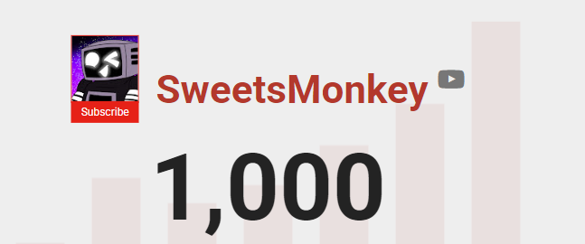 SweetsmonkeyO's tweet image. I REACHED 1K SUBS ON MY CHANNEL!!!!! 🔥
#YouTuber #Subgoal