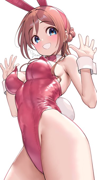 ハッピーミルフィーユ来ませんでしたので腹いせにバニー莉波 